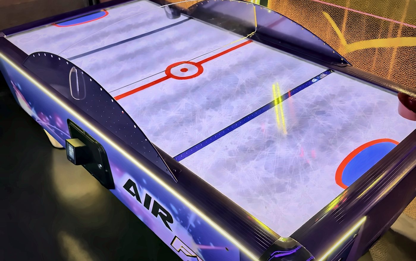 Illuminated Air FX air hockey table